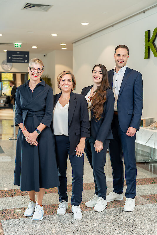 Das Team hinter dem Austrian Health Forum (v.l.n.r.): Susanne Honzig, Klaudia Aka-Besler, Katharina Harnoncourt, Tobias Rossmann